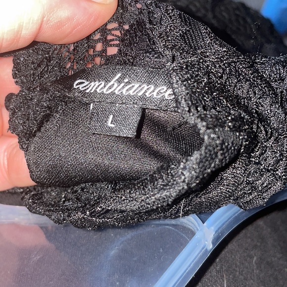 Black short lace dress - Picture 4 of 4